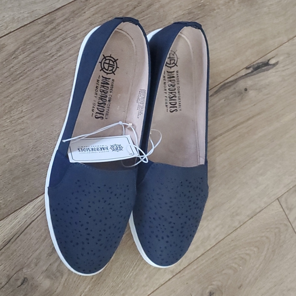 Harborsides memory foam flats womens size 7